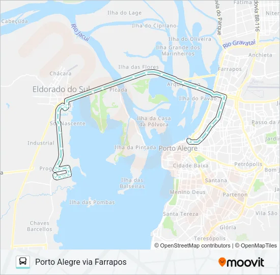 L500 SANS SOUCI Bus Line Map