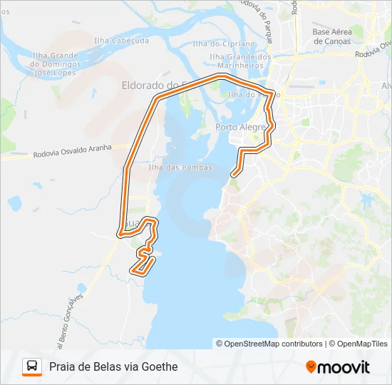 L151 FLORIDA - EXECUTIVO Bus Line Map