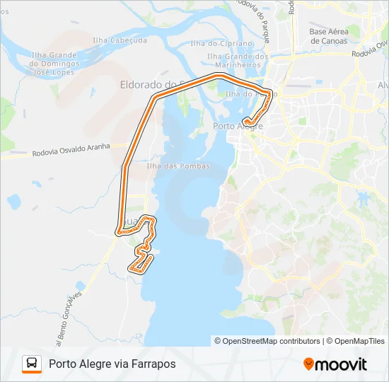 L151 FLORIDA - EXECUTIVO Bus Line Map