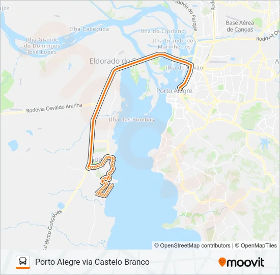 L151 FLORIDA - EXECUTIVO Bus Line Map
