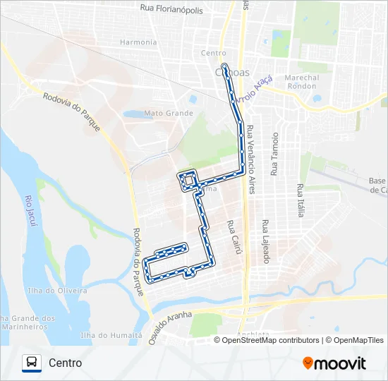 5201 FÁTIMA Bus Line Map
