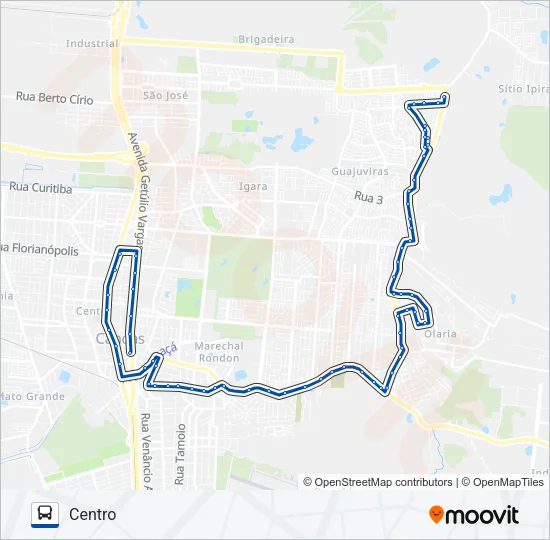 5185 L5 / SÃO JOÃO Bus Line Map