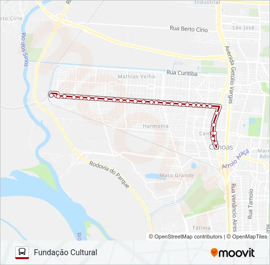 5319 FLORIANÓPOLIS - SELETIVO Bus Line Map