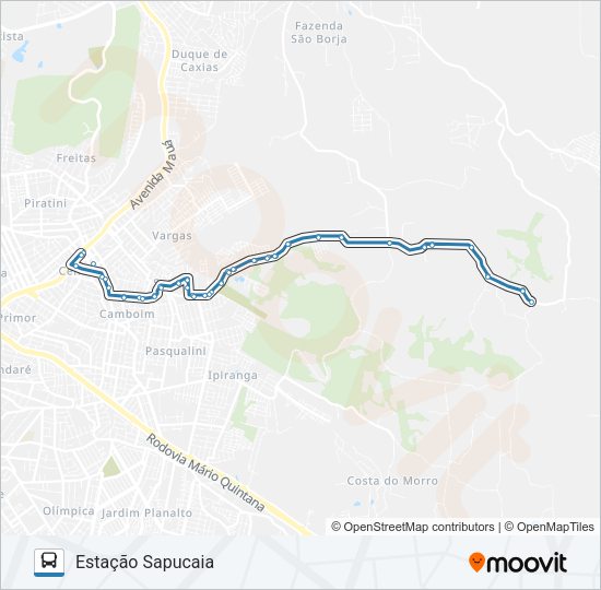 L02 MORRO Bus Line Map