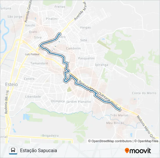 L08 WALDEREZ Bus Line Map