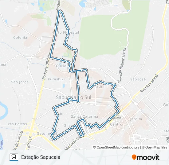 L19 HOSPITAL COHAB Bus Line Map