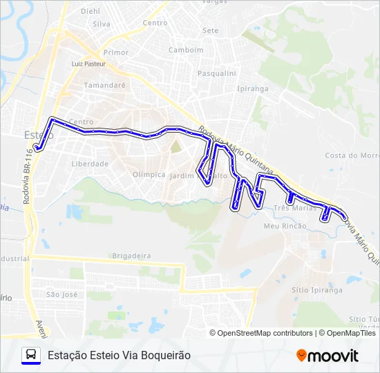 L4 ANTENA Bus Line Map