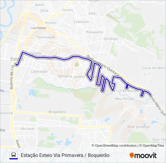 L4 ANTENA Bus Line Map