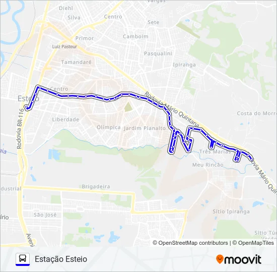 L4 ANTENA Bus Line Map