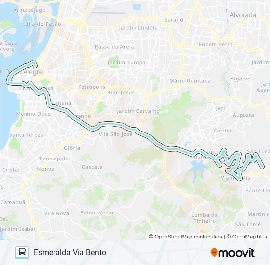 L431 SÃO LUCAS Bus Line Map