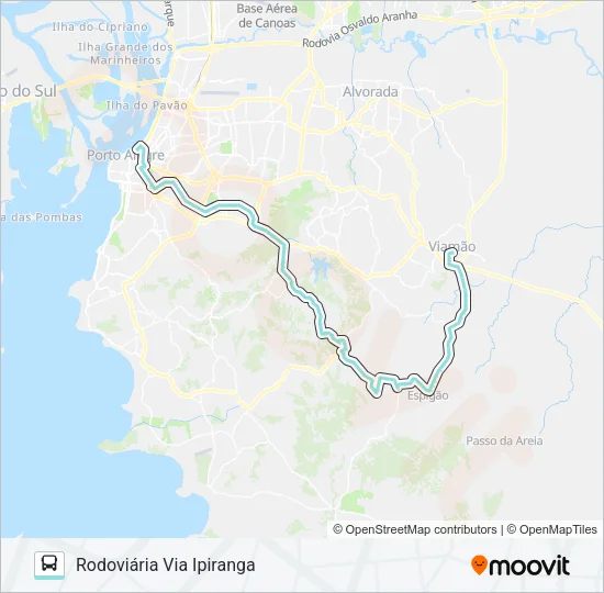 L372 CAPOROROCA Bus Line Map