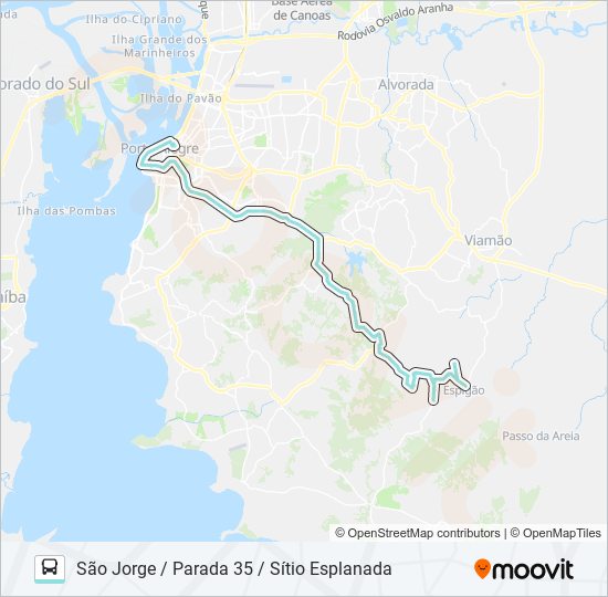 L372 CAPOROROCA bus Line Map