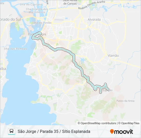 L372 CAPOROROCA Bus Line Map