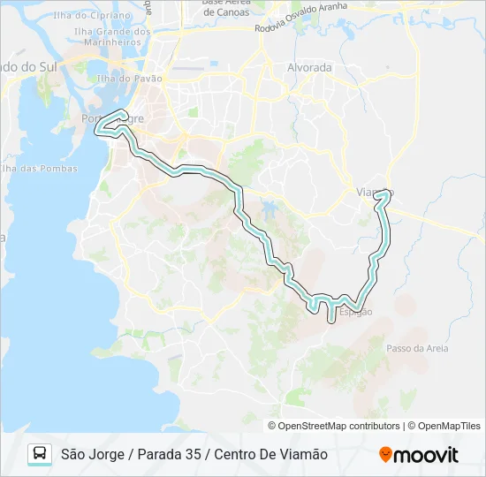 L372 CAPOROROCA Bus Line Map