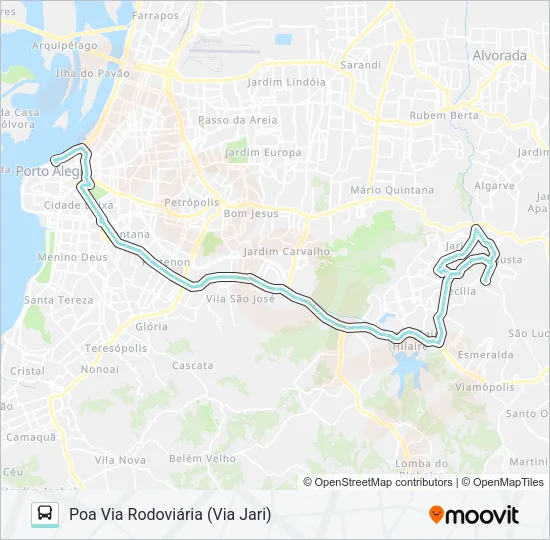 L341 CECÍLIA VIA BENTO Bus Line Map