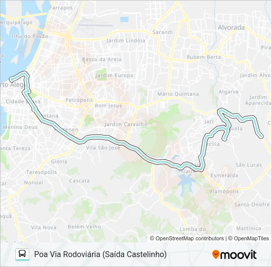 L341 CECÍLIA VIA BENTO Bus Line Map