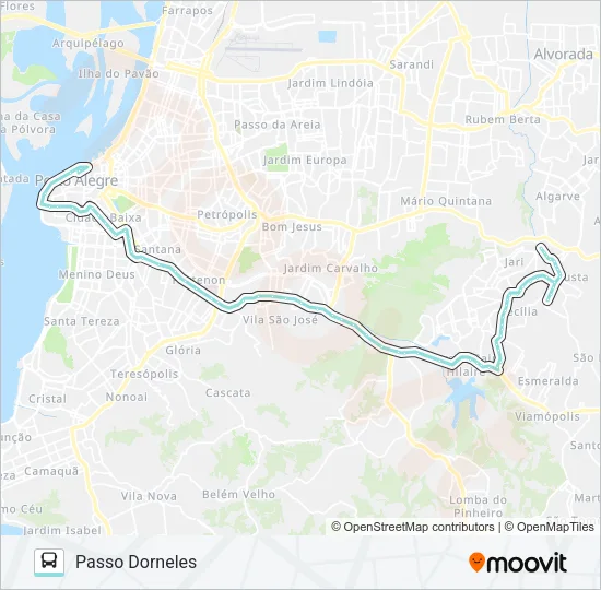 L341 CECÍLIA VIA BENTO Bus Line Map