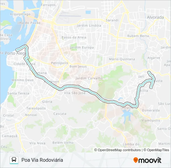 L341 CECÍLIA VIA BENTO Bus Line Map