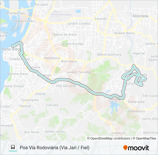 L341 CECÍLIA VIA BENTO Bus Line Map