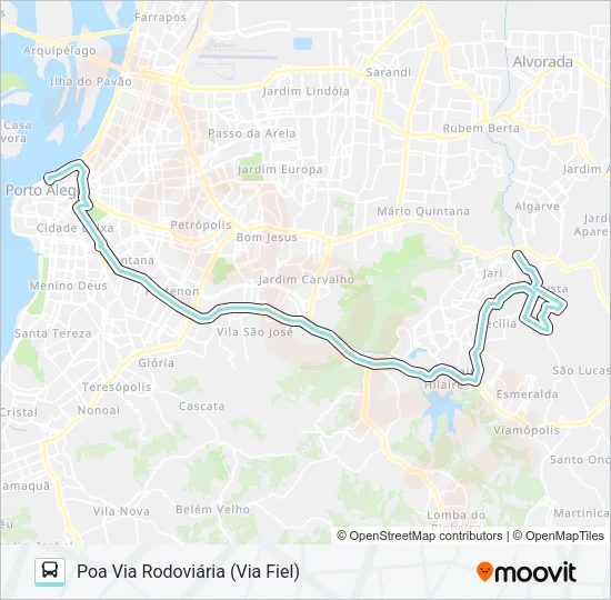 L341 CECÍLIA VIA BENTO Bus Line Map