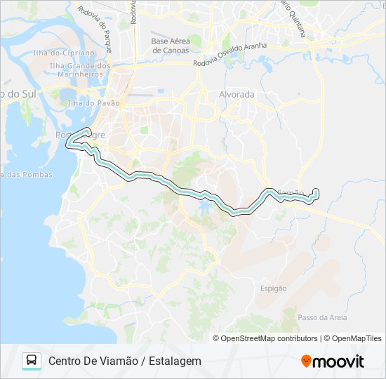 L451 ESTALAGEM VIA BENTO bus Line Map