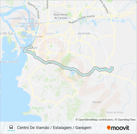 L451 ESTALAGEM VIA BENTO Bus Line Map