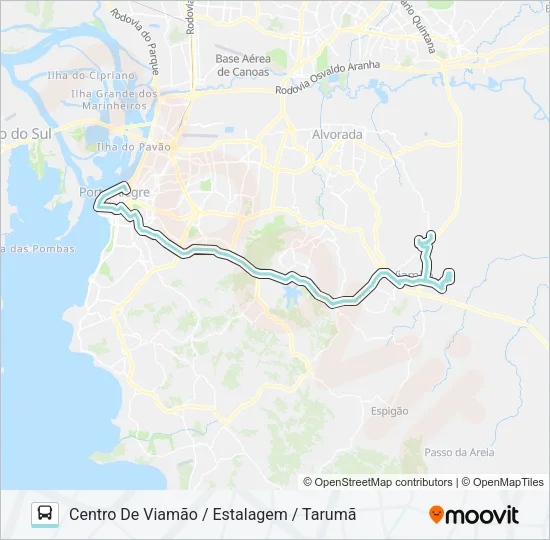 L451 ESTALAGEM VIA BENTO Bus Line Map
