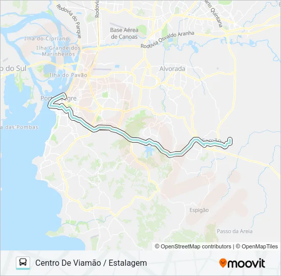 L451 ESTALAGEM VIA BENTO Bus Line Map