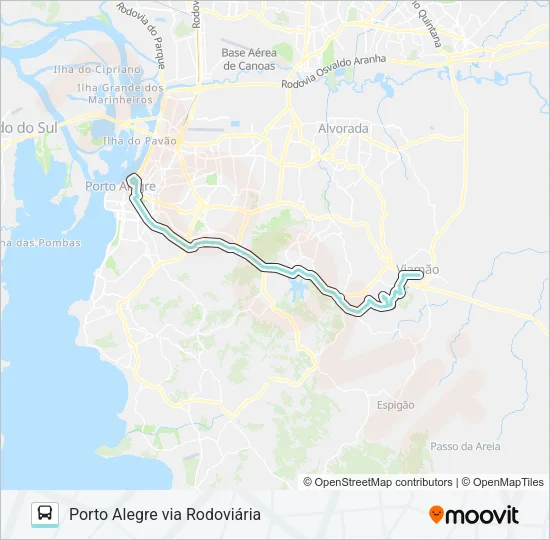 L429 SANTO ONOFRE VIA BENTO Bus Line Map