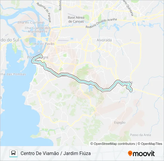 L421C JARDIM FIÚZA VIA BENTO Bus Line Map