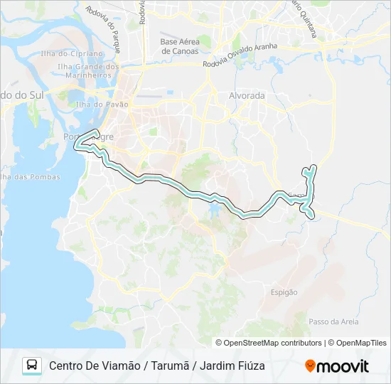 L421C JARDIM FIÚZA VIA BENTO Bus Line Map