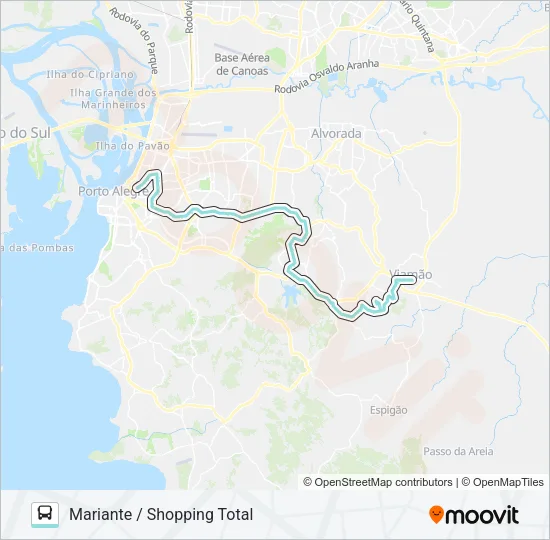 L229C SANTO ONOFRE VIA PROTÁSIO ALVES Bus Line Map