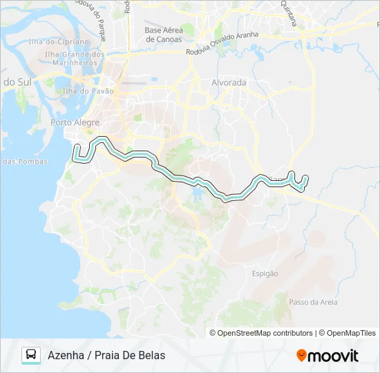 L453A ESTALAGEM VIA IPIRANGA / AZENHA Bus Line Map