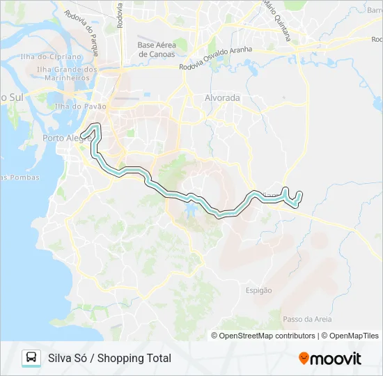 L453B ESTALAGEM VIA IPIRANGA / SILVA SÓ Bus Line Map