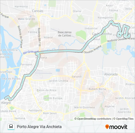 W541 REALENGO Bus Line Map