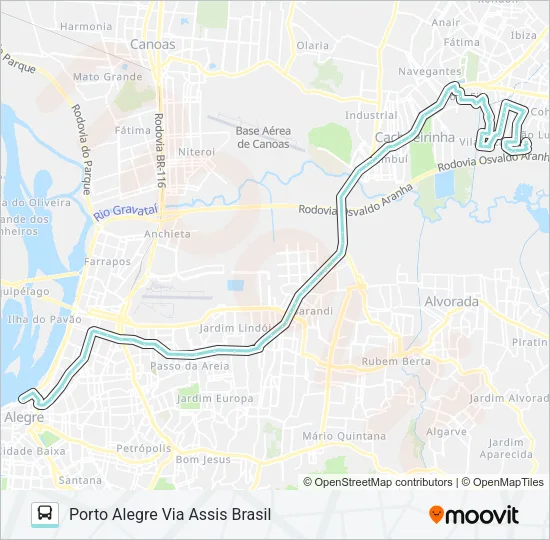 W541 REALENGO Bus Line Map