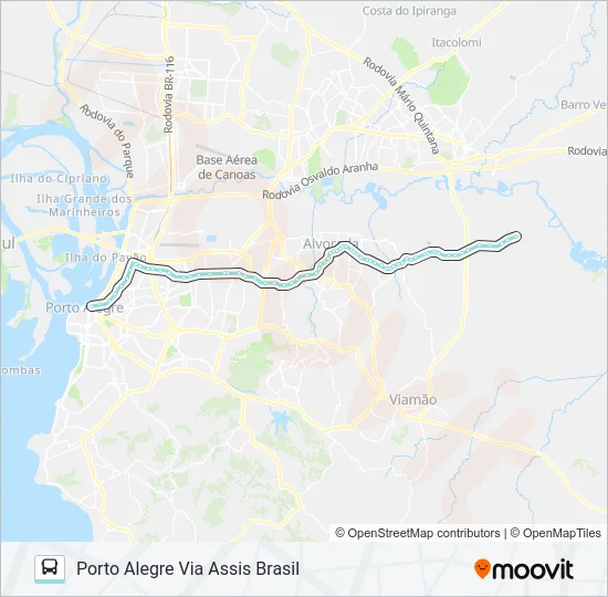 W211 ESTÂNCIA GRANDE Bus Line Map