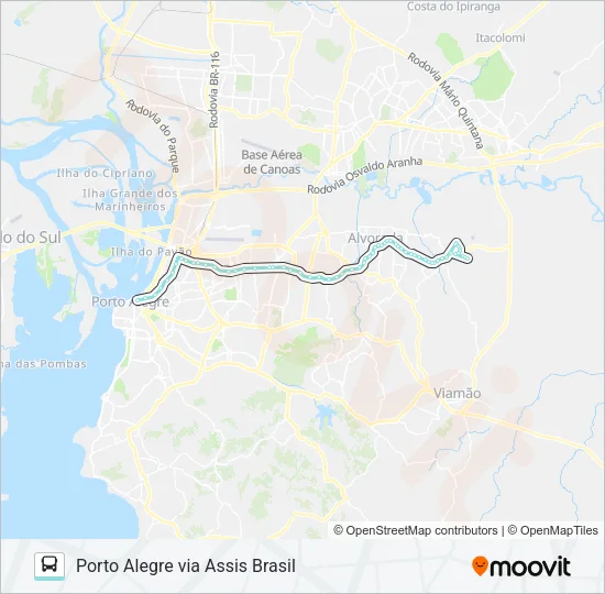 W264 PASSO DA FIGUEIRA / VIDA NOVA Bus Line Map