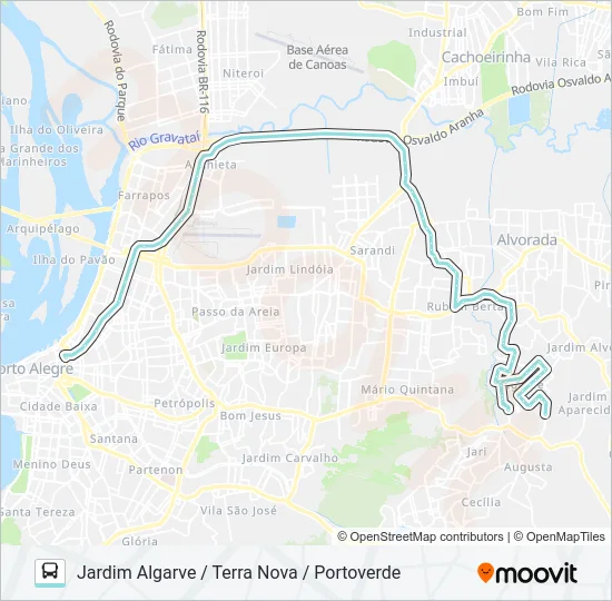 W139 PORTOVERDE / JD. ALGARVE VIA ANCHIETA Bus Line Map