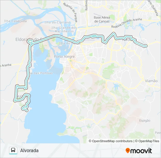 TM5 TRANSVERSAL METROPOLITANA 5 Bus Line Map