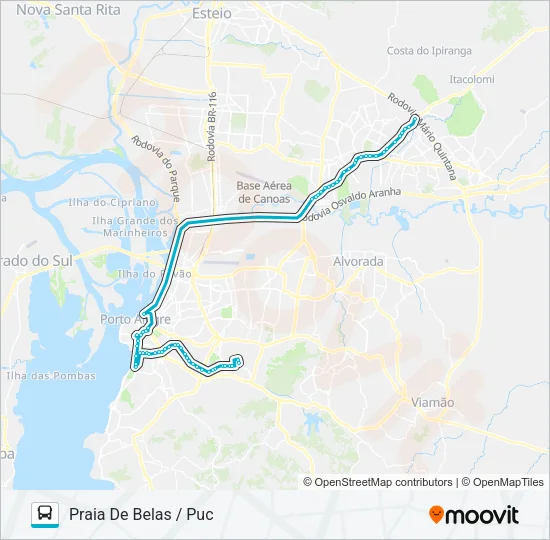W523 PASSO DO HILÁRIO - SELETIVO Bus Line Map