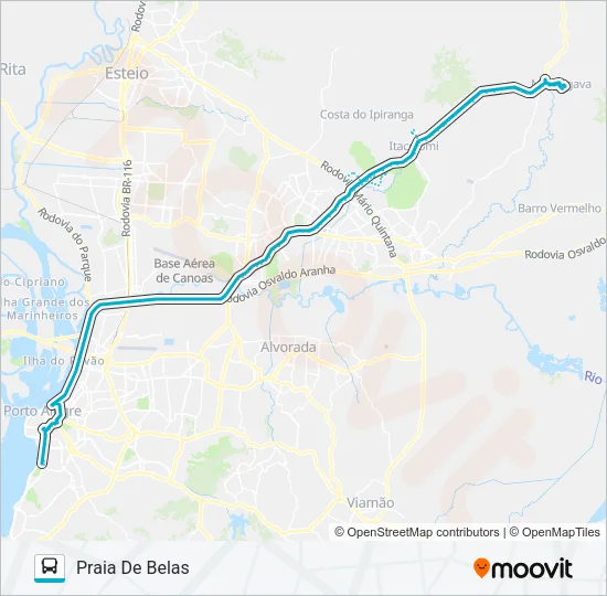 W523 PASSO DO HILÁRIO - SELETIVO Bus Line Map