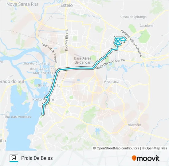 W508 MORADA DO VALE 1-2-3 - SELETIVO Bus Line Map