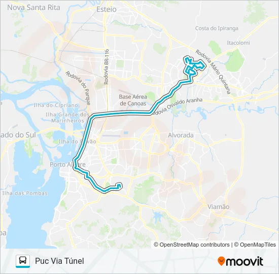 W508 MORADA DO VALE 1-2-3 - SELETIVO Bus Line Map
