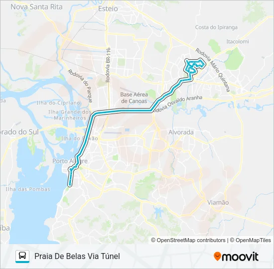 W508 MORADA DO VALE 1-2-3 - SELETIVO Bus Line Map