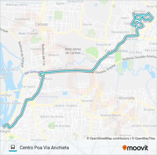 W508 MORADA DO VALE 1-2-3 - SELETIVO Bus Line Map