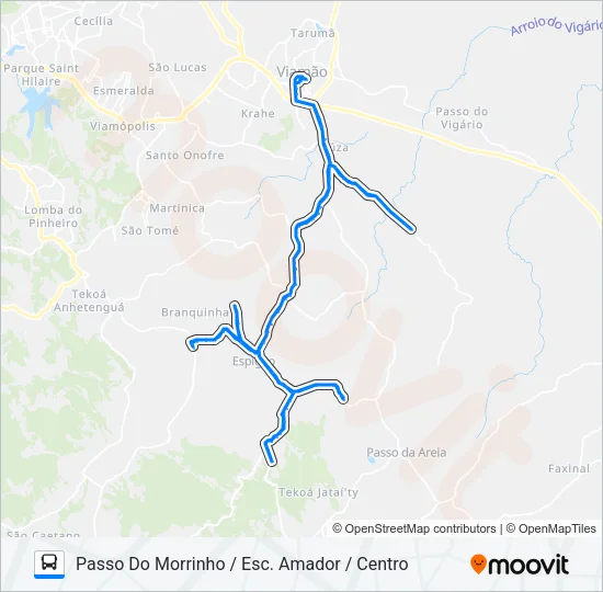 L300 ESPIGÃO Bus Line Map