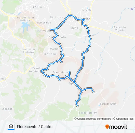L300 ESPIGÃO Bus Line Map
