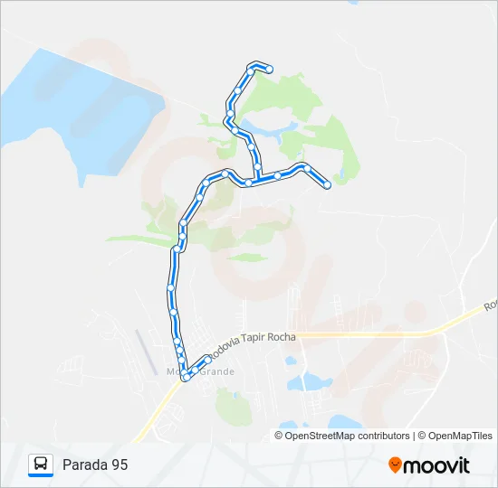 L408 ASSENTAMENTO Bus Line Map