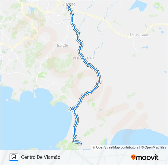 L310 PRAIA DAS POMBAS Bus Line Map
